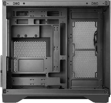 Chieftec VISIO AIR Fanless GM-30B-M-FL-OP ATX korpusas su langeliu, be maitinimo bloko, juodas