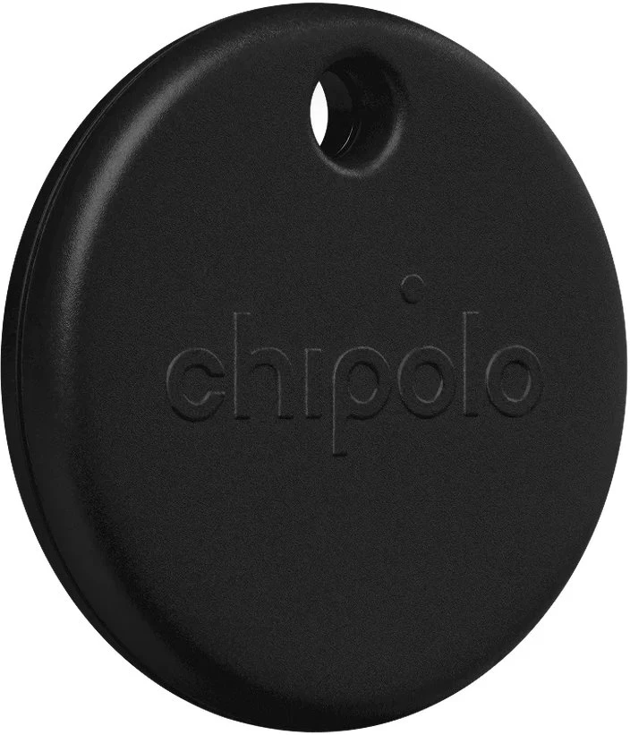 Chipolo POP – „Bluetooth“ sekiklis su keičiama baterija, skirtas „iOS“ ir „Android“, Juodas