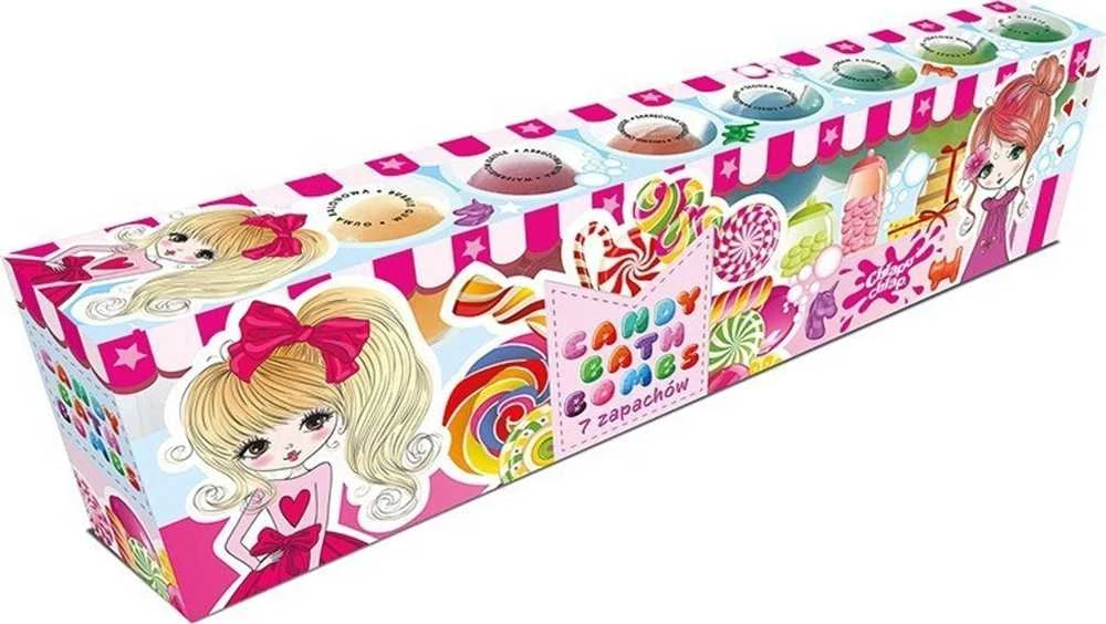 Candy CHLAPU CHLAP putojančių vonios bombų sunkvežimio rinkinys - saldainiai 1 pak.