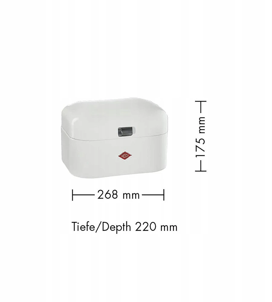 Duonos dėžė Wesco plieninė (8036158)