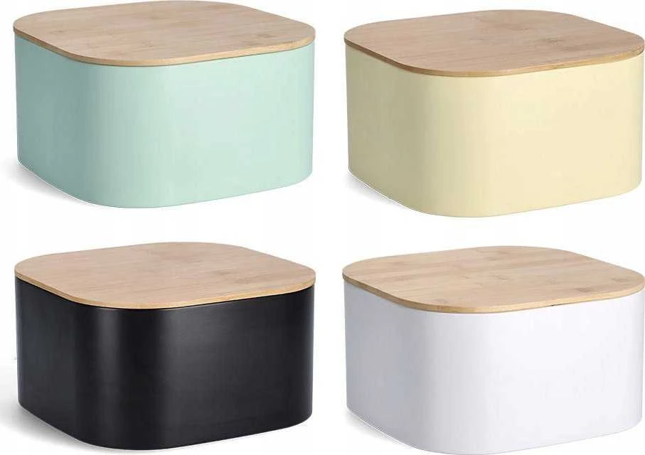 Zeller Bamboo Metalinė duona su bambukiniu dangteliu, 26,5 cm