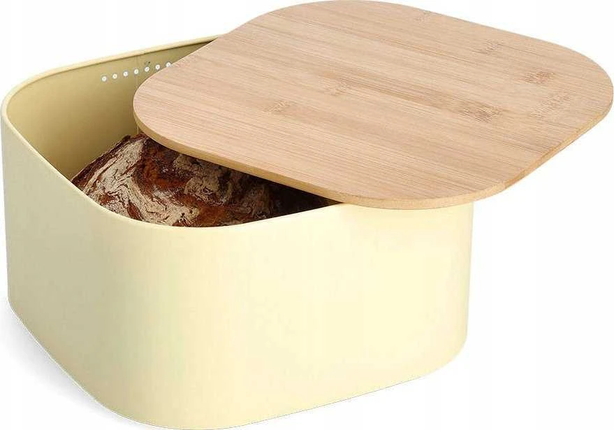 Zeller Bamboo Metalinė duona su bambukiniu dangteliu, 26,5 cm