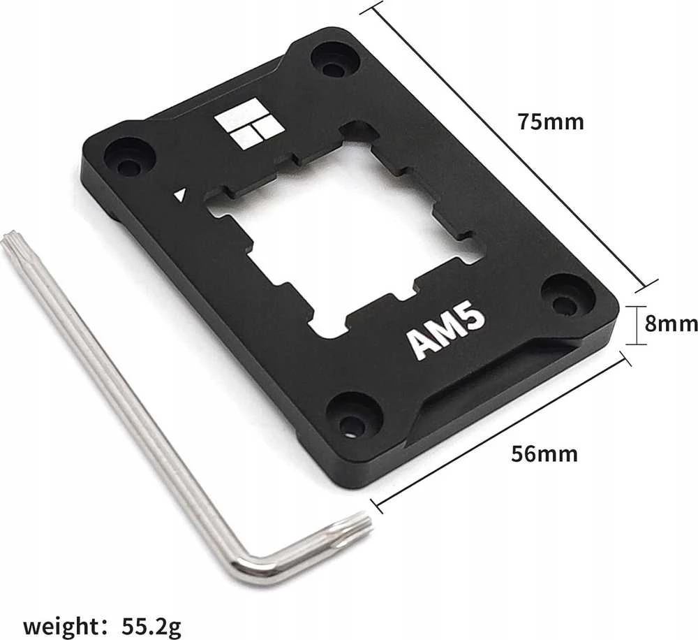 Thermalright AM5 Secure Frame Juodas V2 CPU Kontaktinis Rėmelis