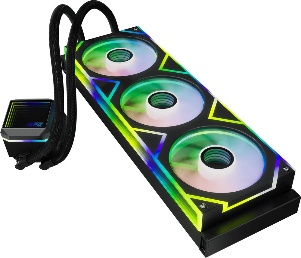 ADATA XPG LEVANTE II 360 - viskas viename su vandens aušinimu, 12 cm (juodas)