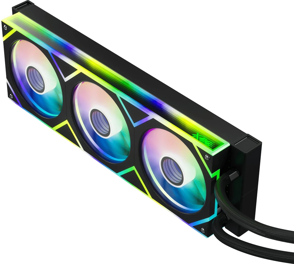 ADATA XPG LEVANTE II 360 - viskas viename su vandens aušinimu, 12 cm (juodas)