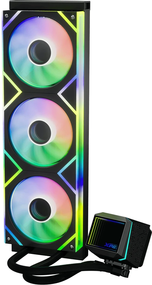 ADATA XPG LEVANTE II 360 - viskas viename su vandens aušinimu, 12 cm (juodas)