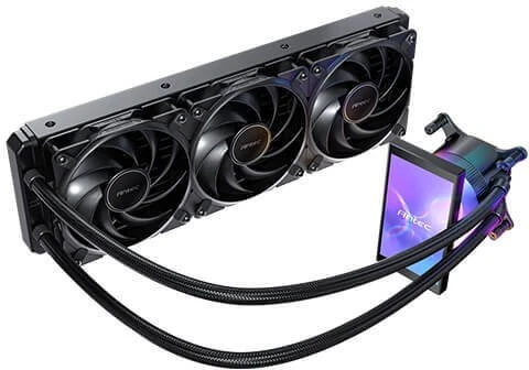 Chłodzenie wodne Antec Vortex View 360 Juodas ARGB IPS 5'' (0-761345-40064-0)