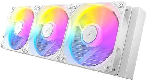 Antec Vortex Lum 360 baltas aušintuvas su RGB ventiliatoriais
