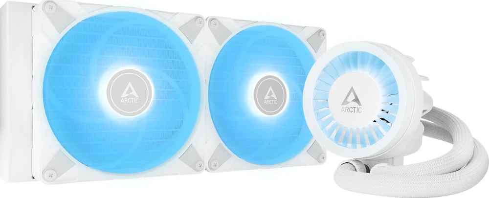 ARCTIC Liquid Šaldiklis III - 280 A-RGB procesoriaus aušintuvas, baltas