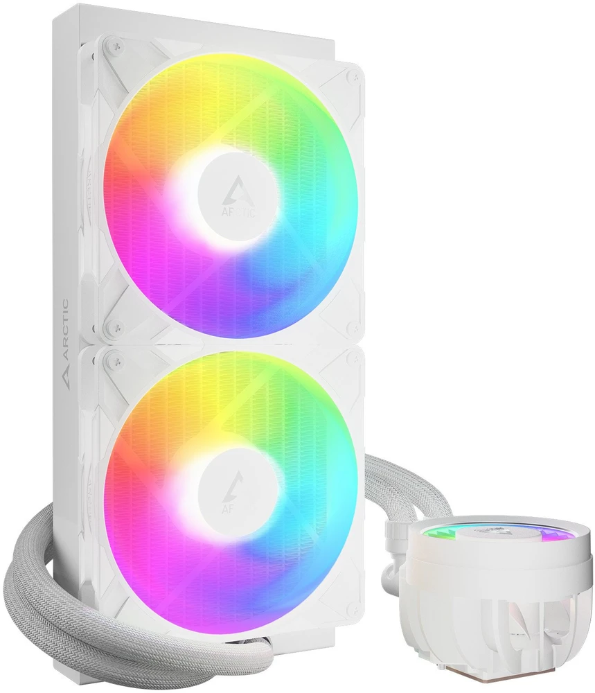 ARCTIC Liquid Šaldiklis III Pro - 280 A-RGB procesoriaus aušintuvas, baltas