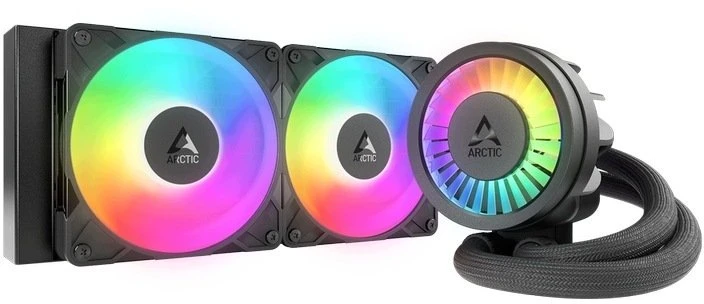 ARCTIC Liquid Šaldiklis III PRO 240 A-RGB procesoriaus aušintuvas, juodas
