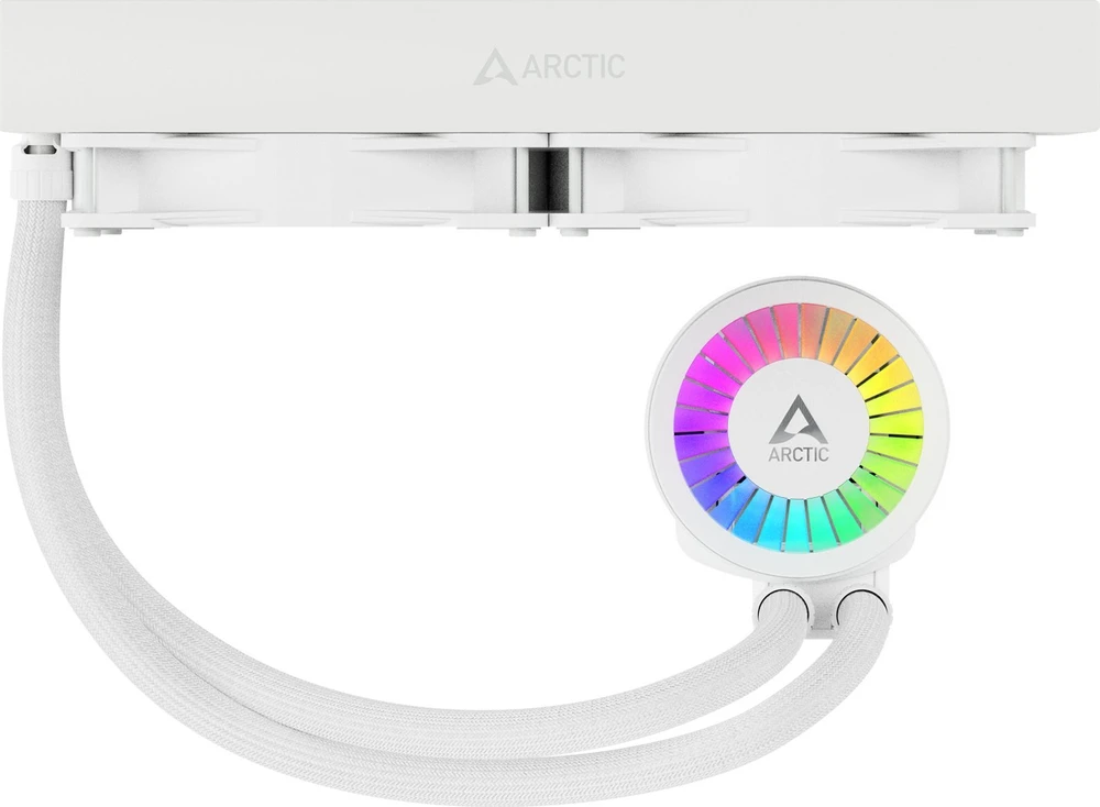 ARCTIC Liquid Šaldiklis III - 280 A-RGB procesoriaus aušintuvas, baltas