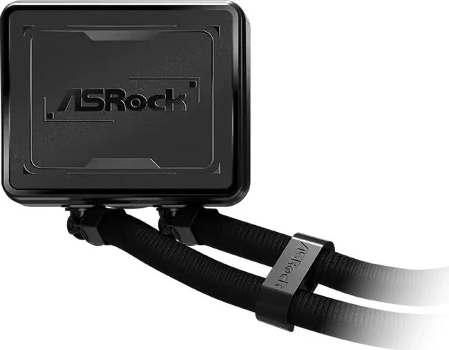 Asrock Challenger Pure 360 procesoriaus „viskas viename“ skysčio aušintuvas 12 cm Juodas