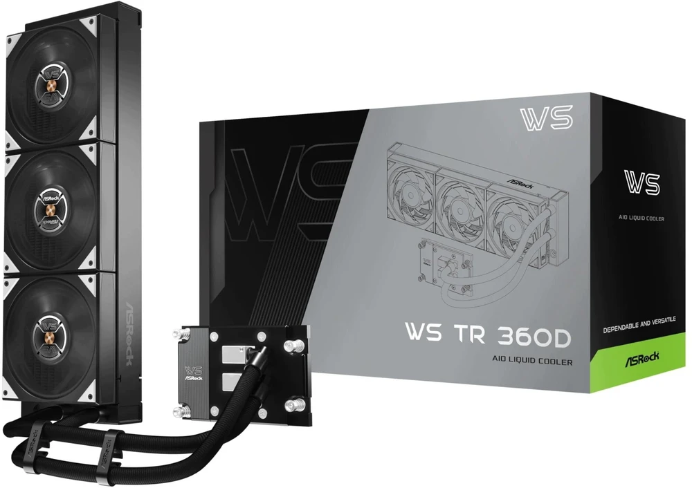 Chłodzenie wodne ASRock WS TR 360D