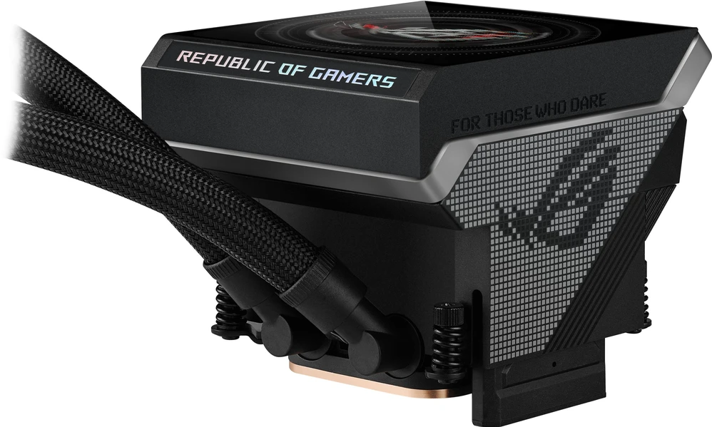 Asus ROG STRIX LC IV 360 ARGB LCD AiO-Wasserkühlung – 360mm, juodos spalvos