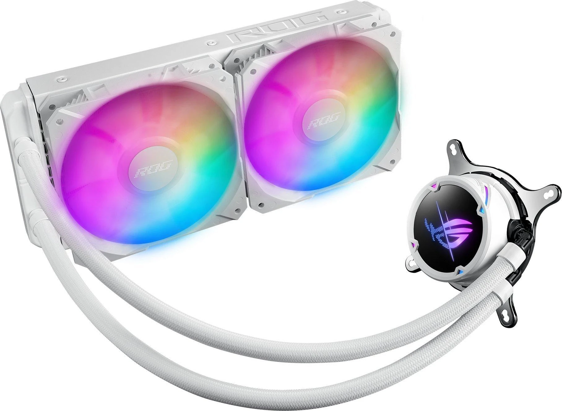 Aušintuvas ASUS ROG Strix ROG STRIX LC II 240 ARGB White Edition