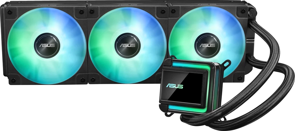 ASUS LC 360 ARGB procesoriaus „All-in-one" skysčio aušintuvas 12 cm Juodas 1 vnt.