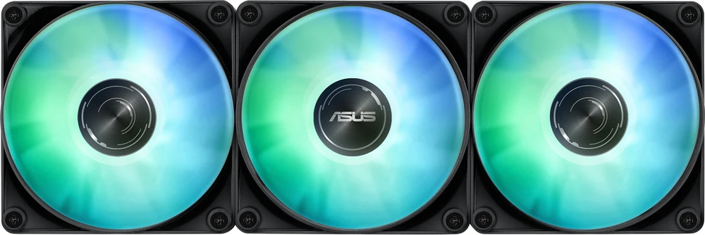 ASUS MAX GAMING LC 360 ARGB LCD universalus skystasis procesoriaus aušintuvas