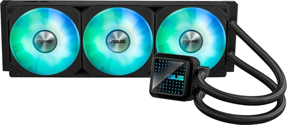 Procesoriaus Aušinimo Rinkinys - Asus Prime LC 360 ARGB 3 Ventiliatoriai Juodas