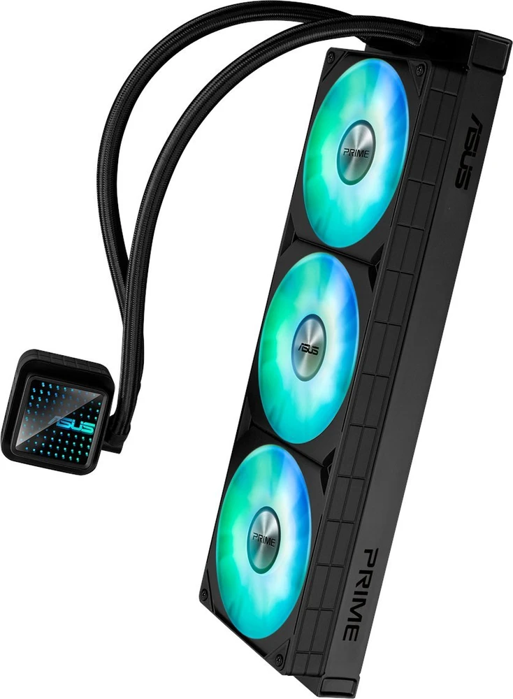 Procesoriaus Aušinimo Rinkinys - Asus Prime LC 360 ARGB 3 Ventiliatoriai Juodas