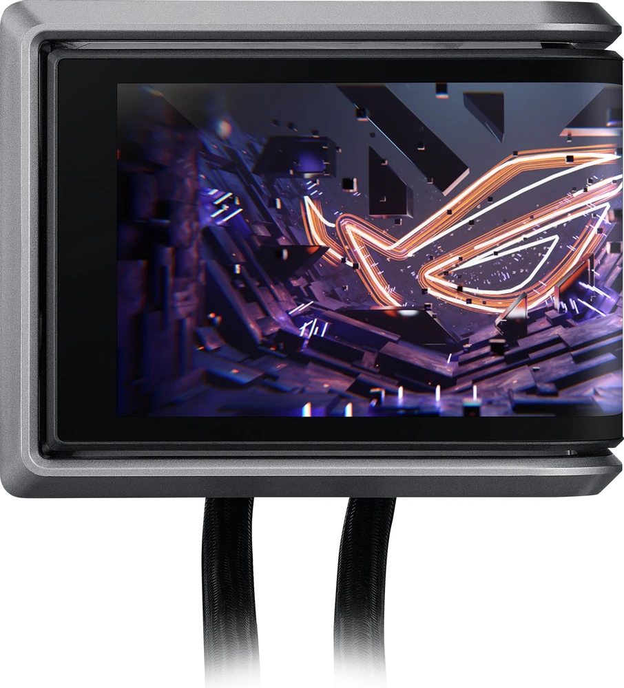Asus ROG RYUO IV 360 ARGB - viskas viename vandens aušinimas, 12 cm (juodas)