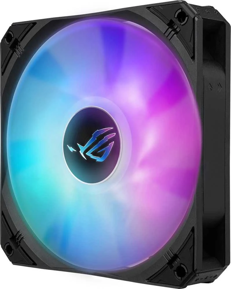 Procesoriaus aušinimo vandeniu sistema ASUS ROG STRIX LC III 360 ARGB LCD, Juodos spalvos