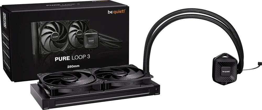 Be Quiet! Tyla! TYLA! PURE LOOP 3 280 mm vandens aušinimas