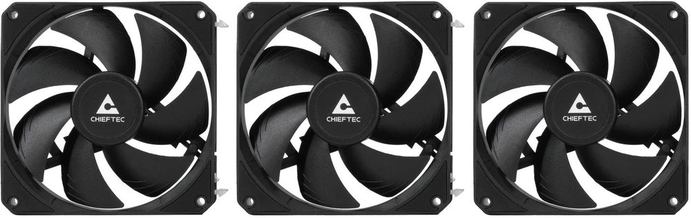 Procesoriaus Aušintuvas - Chieftec CLC-360-VRM-BLK 360 mm AIO Juodas