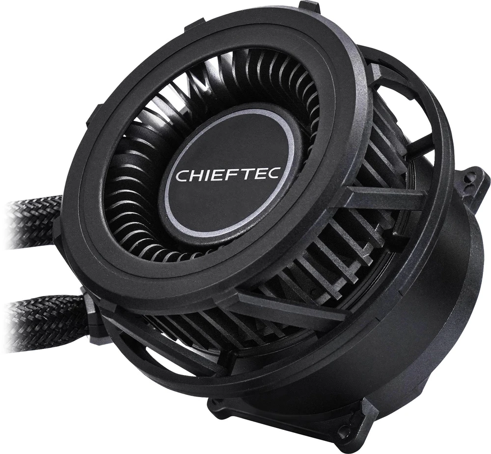 Procesoriaus Aušintuvas - Chieftec CLC-360-VRM-RGB 360 mm RGB Juodas