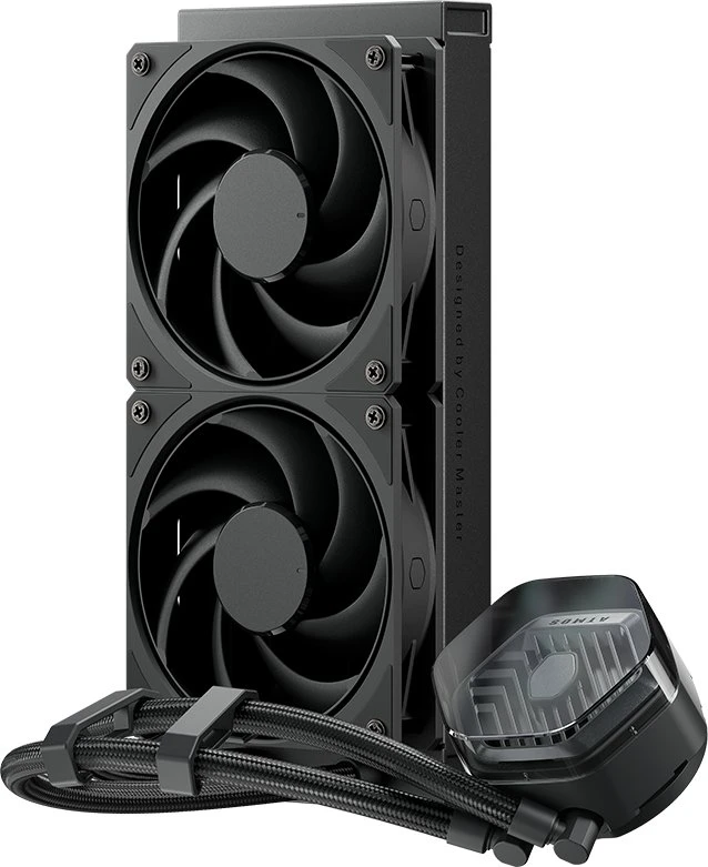 „Cooler Master“ vandens aušinimas „CoolerMaster WAK MasterLiquid 360 Atmos Stealth“