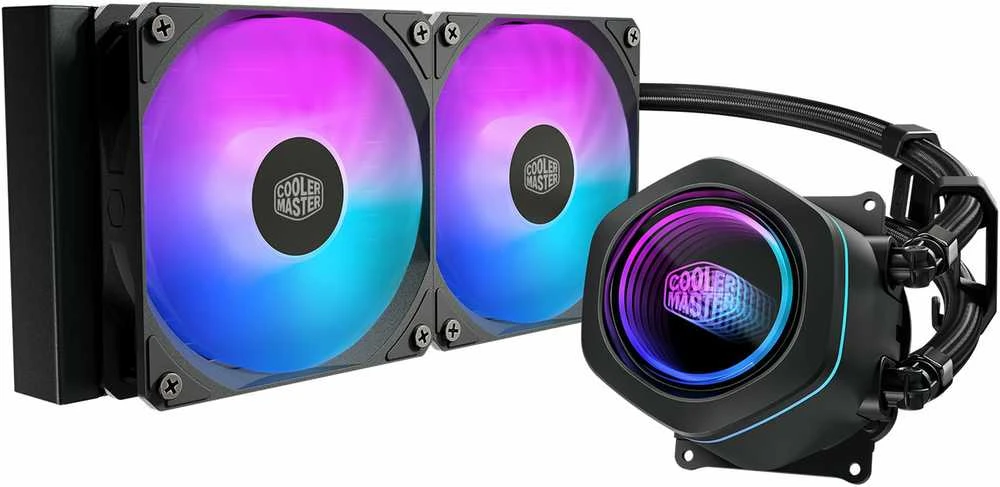 Carruzzo Cooler Master MasterLiquid Core Nex Procesorius Aušinimo skysčiu rinkinys 12 cm 1 vnt