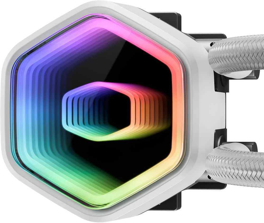 Cooler Master MasterLiquid 240 Core II ARGB baltas