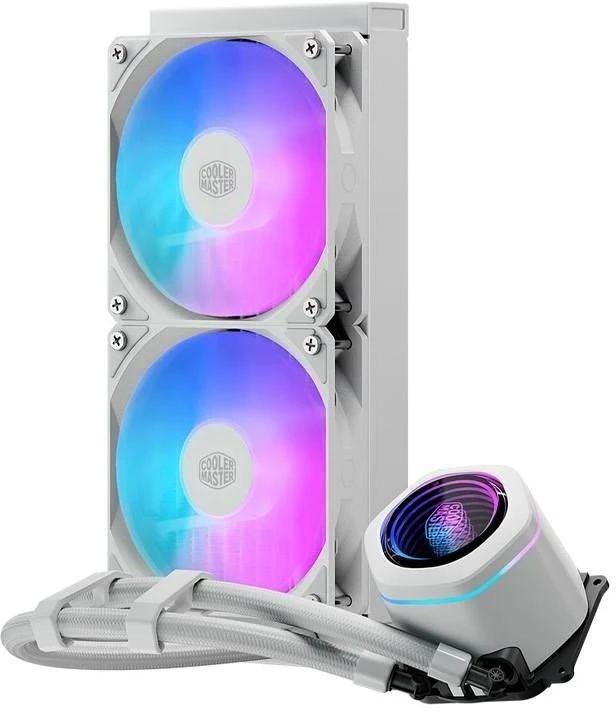 Cooler Master skysčio aušintuvas su RGB apšvietimu