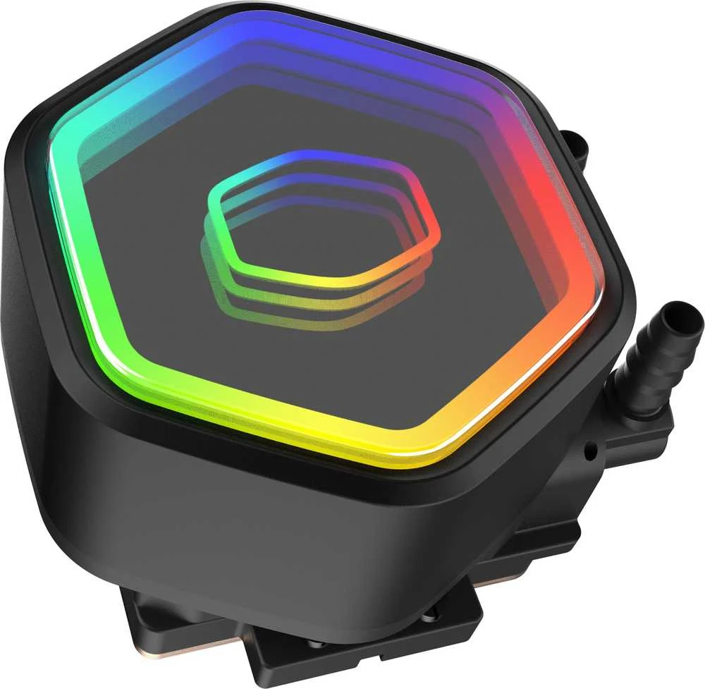 Cooler Master skysčio aušinimo blokas su RGB