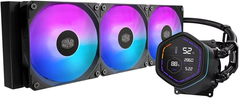 Cooler Master Core Nex 360 ARGB su skaitmeniniu ekranu