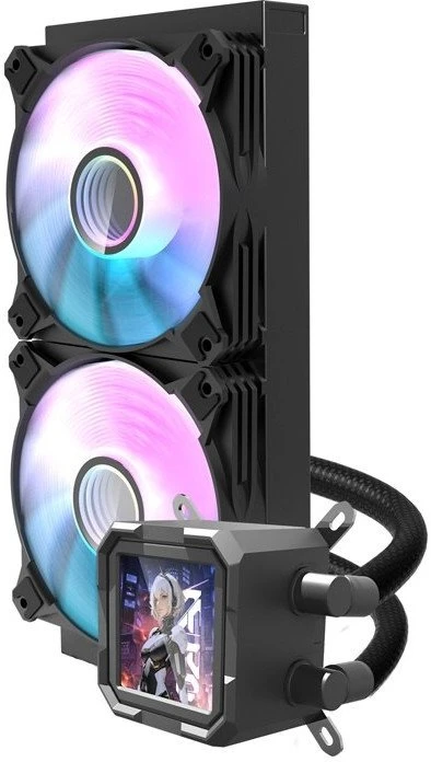 Darkflash DV240S CPU vandens aušintuvas (juodas)