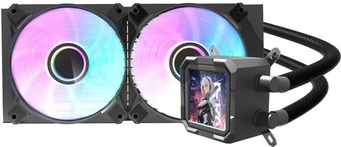 Darkflash DV240S aušintuvas su LCD ekranu