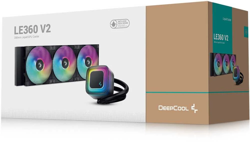 Deepcool LE360 V2 aušinimo sistemos pakuotė