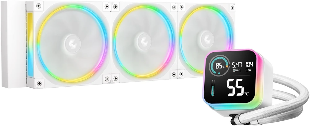 Deepcool LQ360 aušinimo sistema su LED ekranu