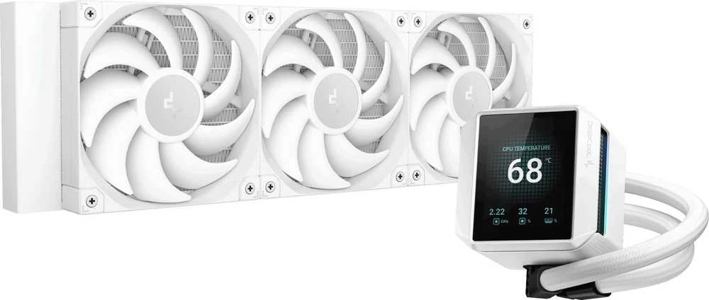 Deepcool Mystique 360 baltas skysto aušinimo radiatorius