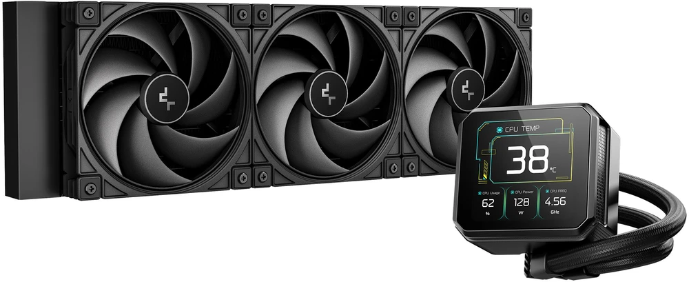 Deepcool SPARTACUS 360 aušintuvas su informaciniu ekranu
