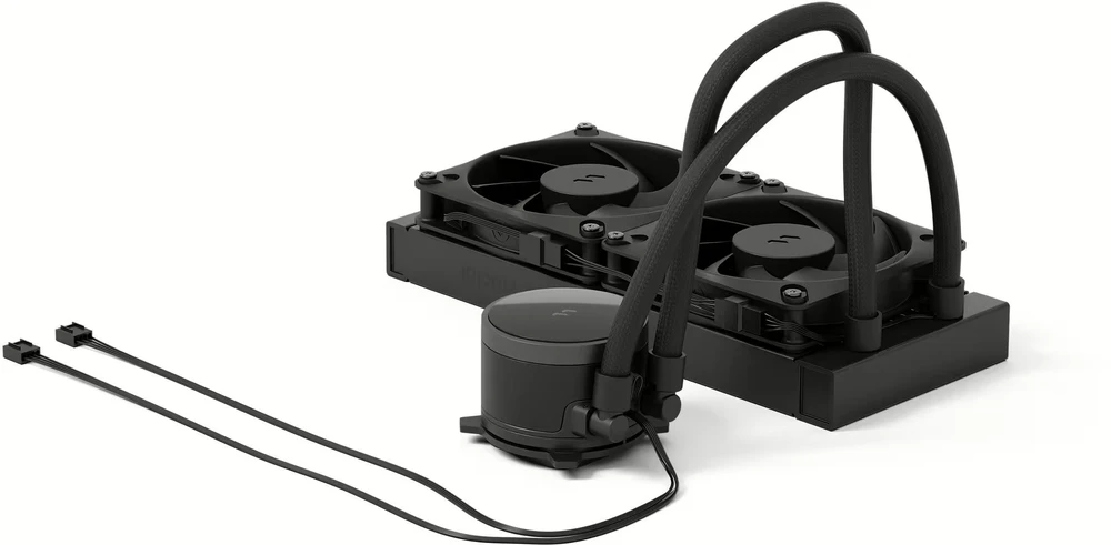 Fractal Design Vandens aušinimas | 240 spindulys | Juodas | Intel, AMD