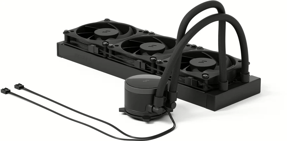 Fractal Design Vandens aušinimas | Radius 360 | Juodas | Intel, AMD