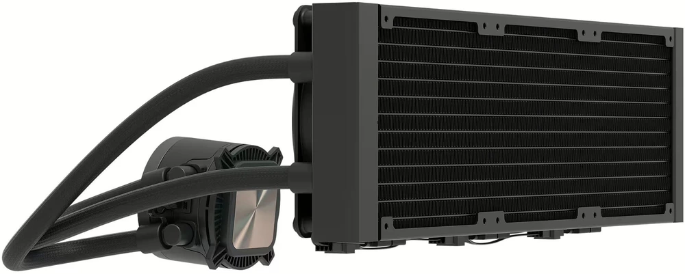 Fractal Design Vandens aušinimas | Radius 360 RGB | Juodas | Intel, AMD