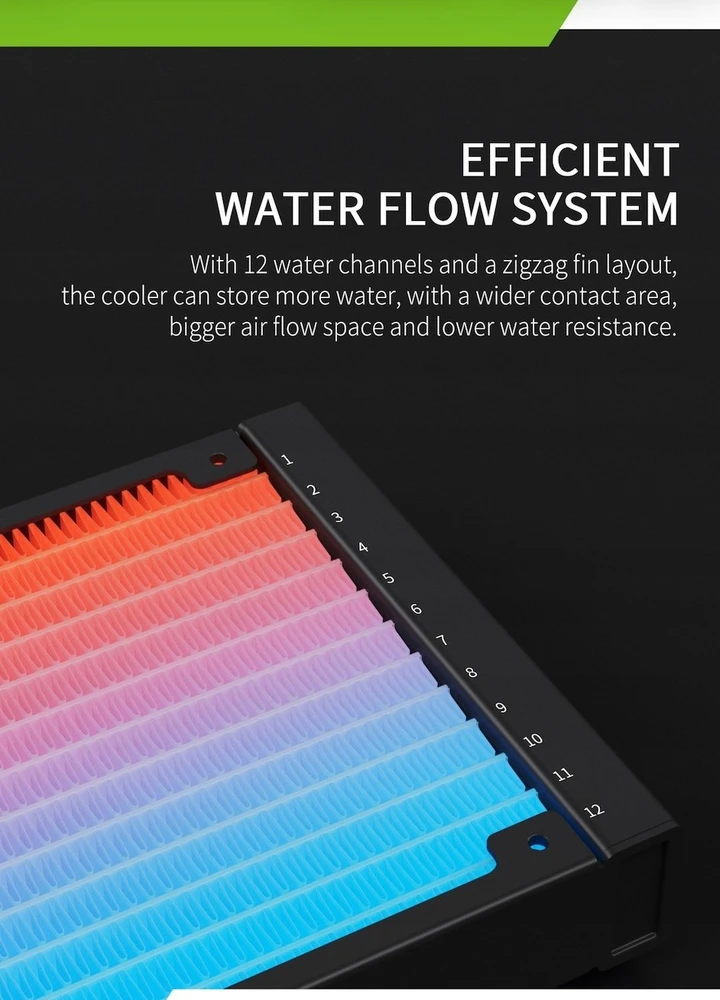 Gamemax CPU Liquid Cooler | ICEBURG 360 DIGITAL BK | Juodas