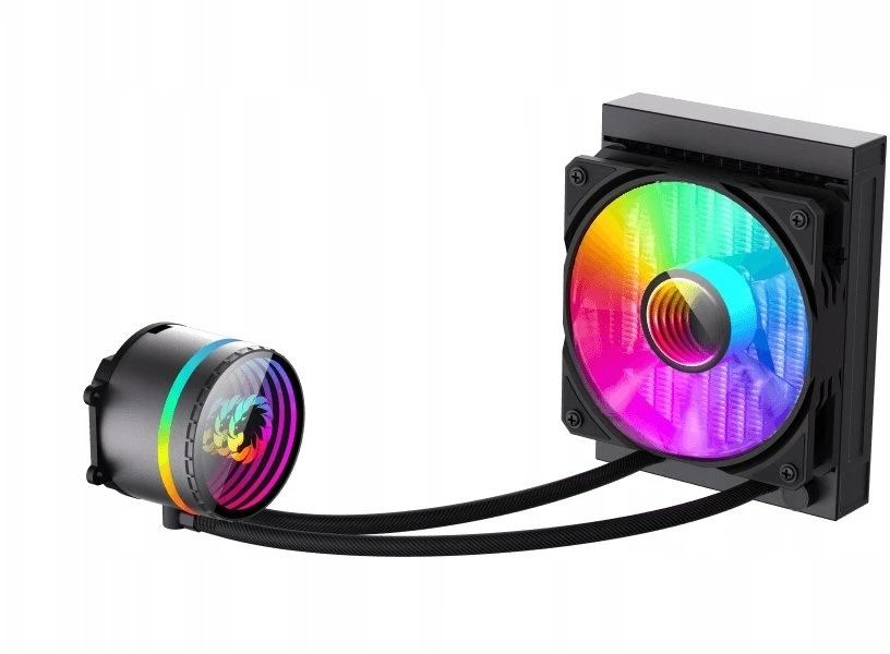 Gamemax CPU Liquid Cooler | ICEBURG 120 BK | Juodas
