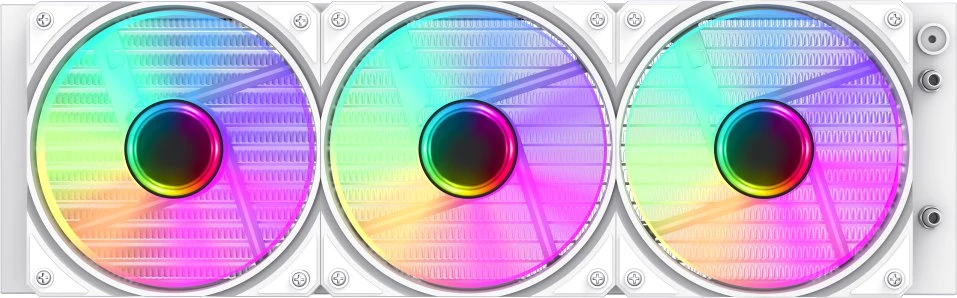 Gamemax CPU Liquid Cooler | ICEBURG 360 INFINITY WH | Baltas