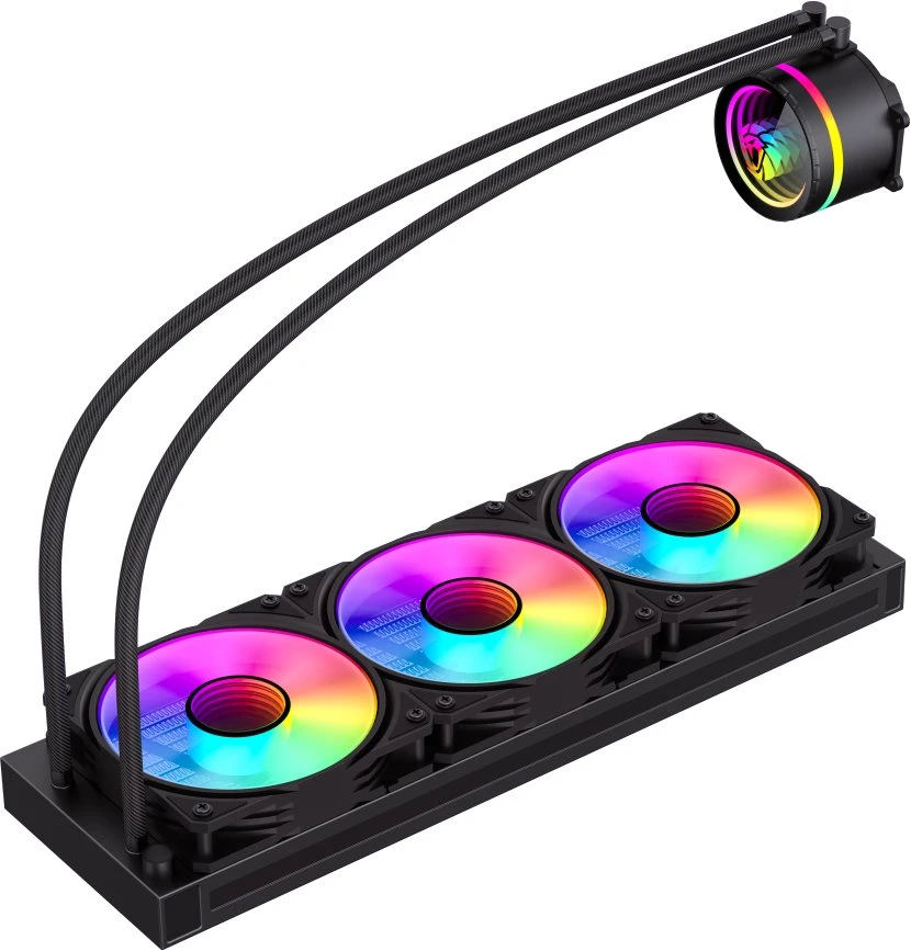 Gamemax CPU Liquid Cooler | ICEBURG 360 INFINITY BK | Juodas