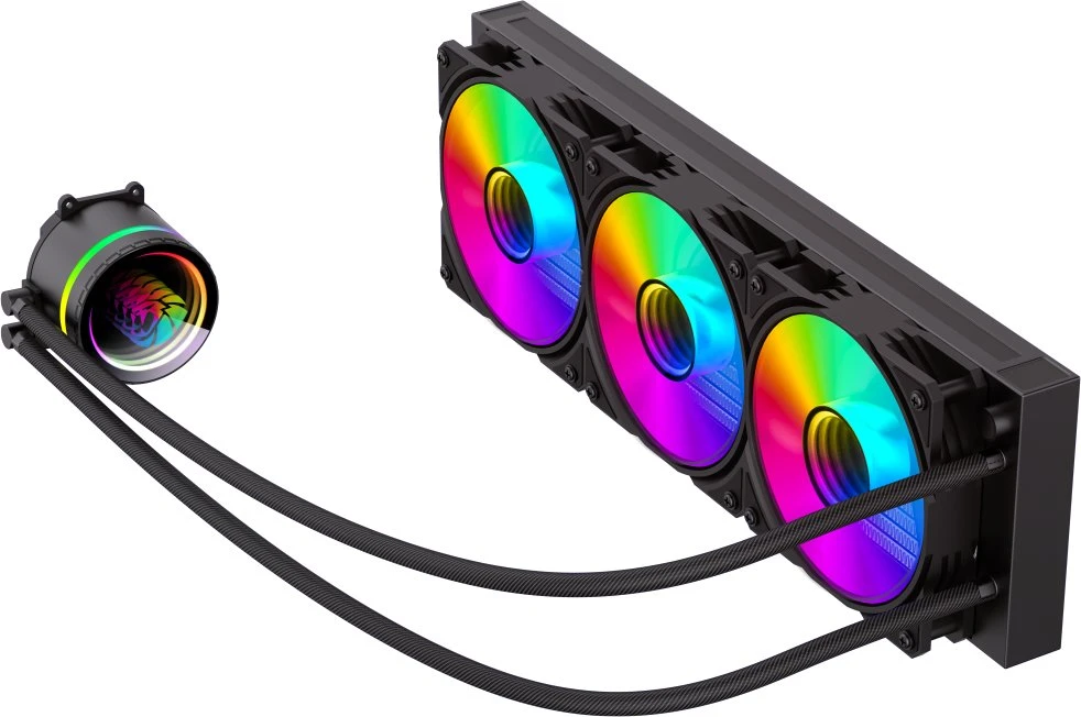 Gamemax CPU Liquid Cooler | ICEBURG 360 INFINITY BK | Juodas