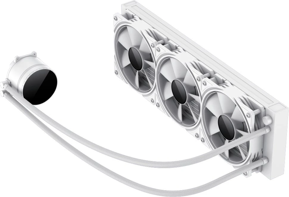 Gamemax CPU Liquid Cooler | ICEBURG 360 INFINITY WH | Baltas